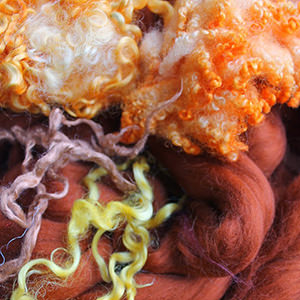 Various types of felt